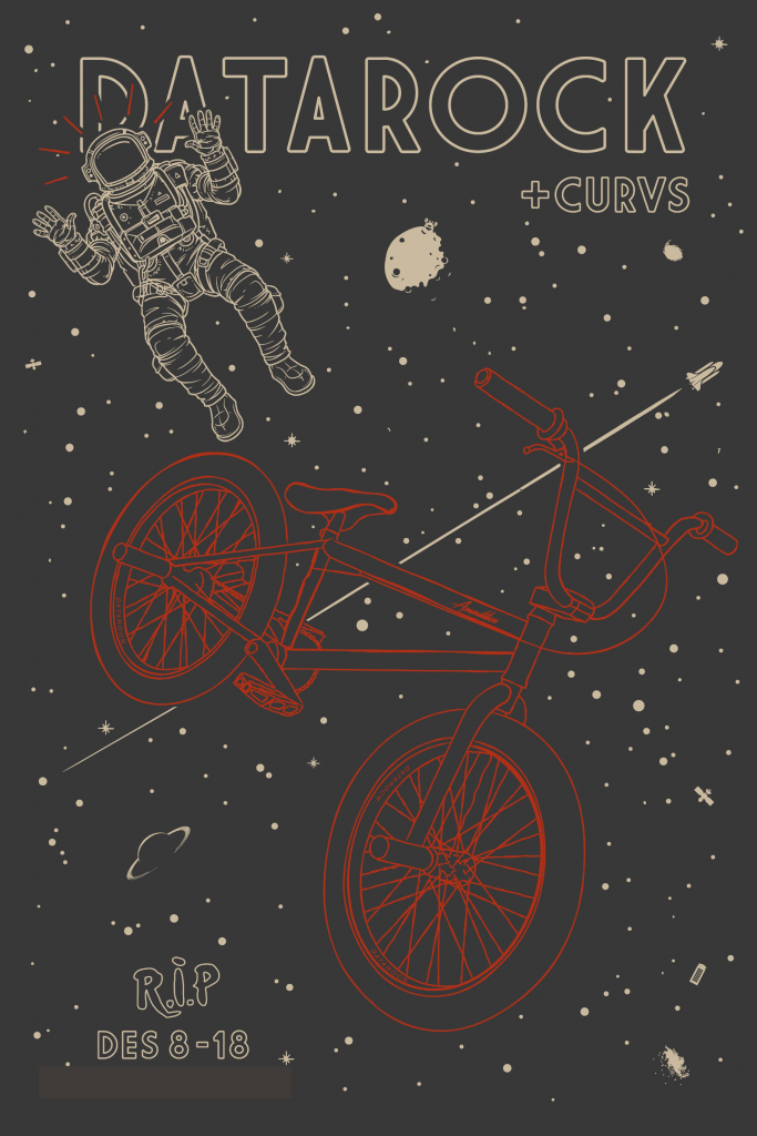 Datarock konsertplakat